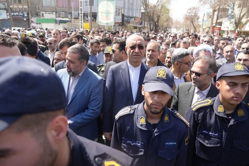 راهپیمایی روز قدس ، نشان دهنده حمایت ملت ایران از مبارزه مردم فلسطین است