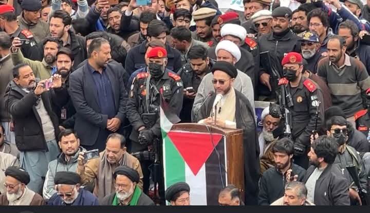 تصاویر/ راهپیمایی باشکوه روز جهانی قدس در شهر سکردو بلتستان پاکستان