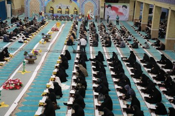 تصاویر/ جمع خوانی قرآن کریم در مصلای امام خمینی (ره) ارومیه