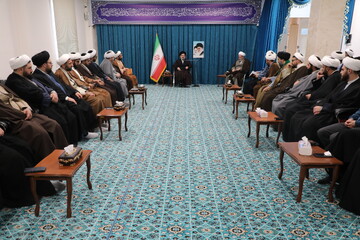 تصاویر/ نشست نماینده ولی فقیه در آذربایجان غربی با مبلغین