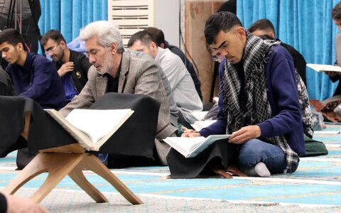 تصاویر/ جمع خوانی قرآن کریم در مصلای امام خمینی (ره) ارومیه