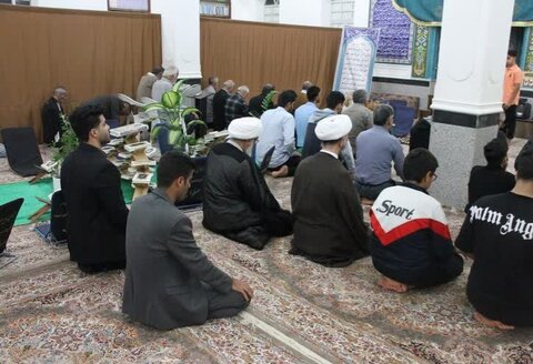 تصاویر/ حضور نماینده ولی فقیه در بوشهر در مسجد امام حسین(ع) هلیله