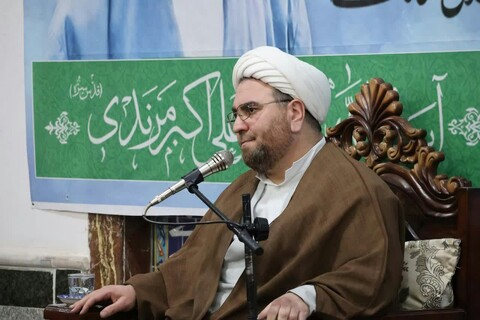 تصاویر |  مراسم بزرگداشت آیت الله میرزا علی اکبر مرندی در مسجد قیام مرند