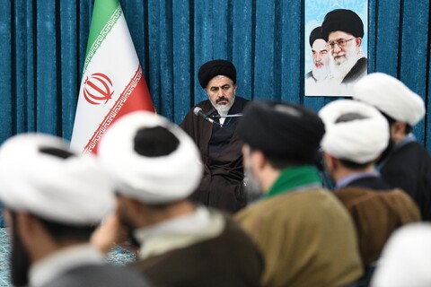 تصاویر/ نشست نماینده ولی فقیه در آذربایجان غربی با مبلغین