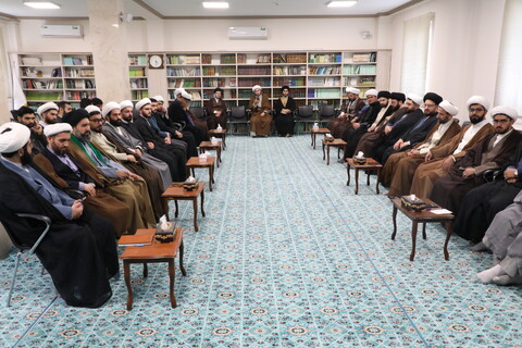 تصاویر/ نشست نماینده ولی فقیه در آذربایجان غربی با مبلغین