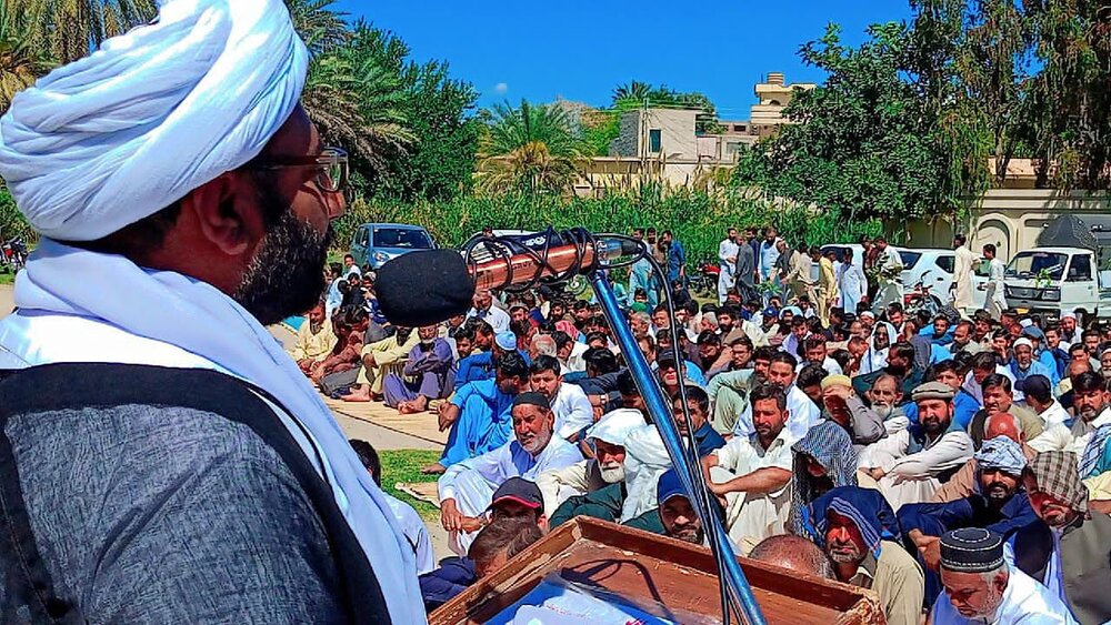 جنڈ شہر میں قدس ریلی کا انعقاد / امریکہ و اسرائیل کے خلاف اور فلسطین و غزہ کی حمایت میں بھرپور احتجاج