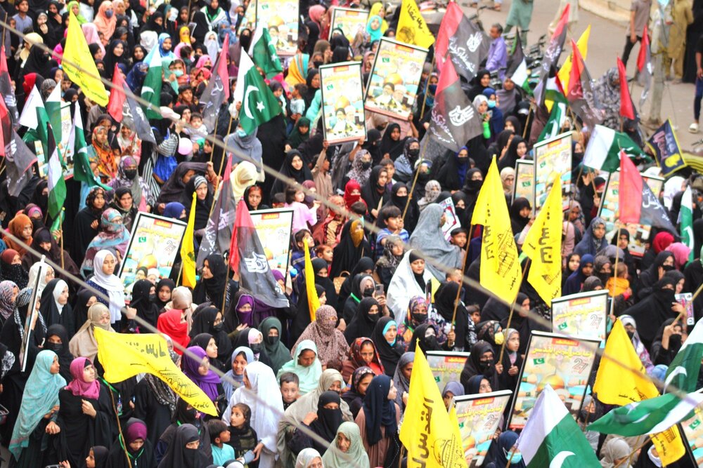کراچی میں مرکزی یوم القدس ریلی کا انعقاد / علامہ شبیر حسن میثمی کی قیادت میں تمام مکاتب فکر کی شرکت