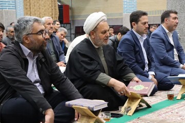 تصاویر/ محفل انس با قرآن کریم در نوشین شهر