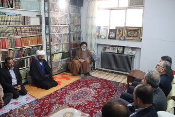 تصاویر/ دیدار استاندار استان همدان با آیت الله موسوی اصفهانی