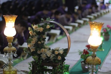 تصاویر/ جمع خوانی قرآن کریم ویژه دانش آموزان در بیرجند