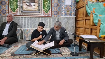 تصاویر/ شب پایانی محفل قرآنی رمضان در مساجد خورموج