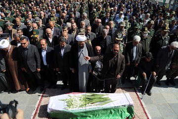 تصاویر / تشییع پیکر امیر حوادی