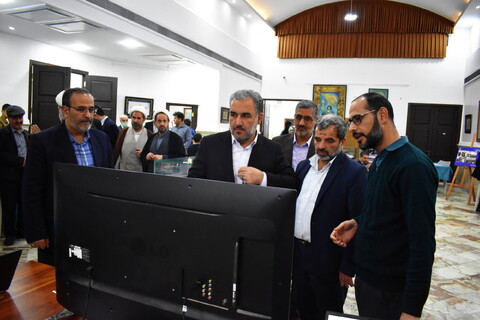 تصاویر /  مراسم افتتاحیه نمایشگاه قرآن استان قم