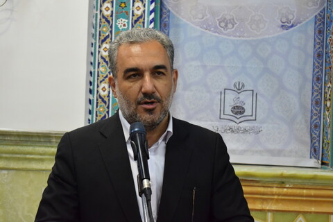 تصاویر /  مراسم افتتاحیه نمایشگاه قرآن استان قم