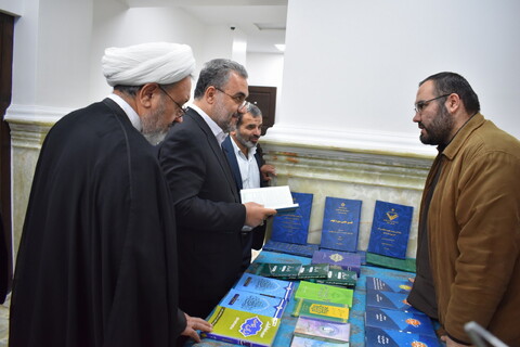 تصاویر /  مراسم افتتاحیه نمایشگاه قرآن استان قم