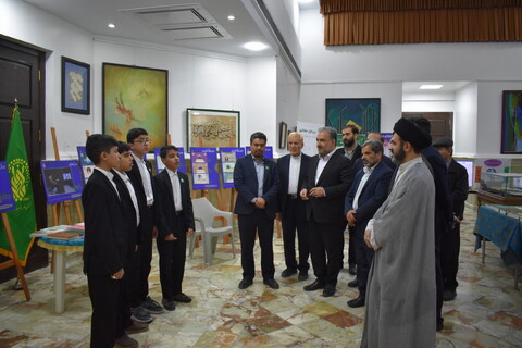 تصاویر /  مراسم افتتاحیه نمایشگاه قرآن استان قم