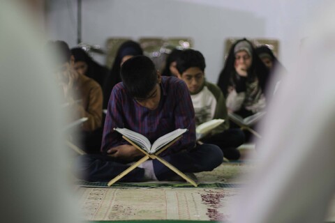 جمع خوانی قرآن کریم ویژه دانش آموزان در بیرجند