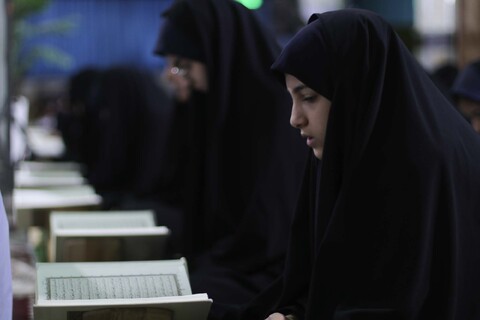 جمع خوانی قرآن کریم ویژه دانش آموزان در بیرجند