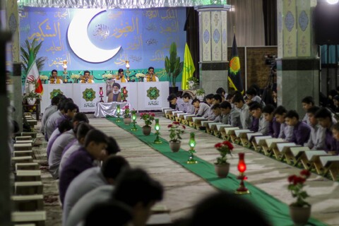 جمع خوانی قرآن کریم ویژه دانش آموزان در بیرجند