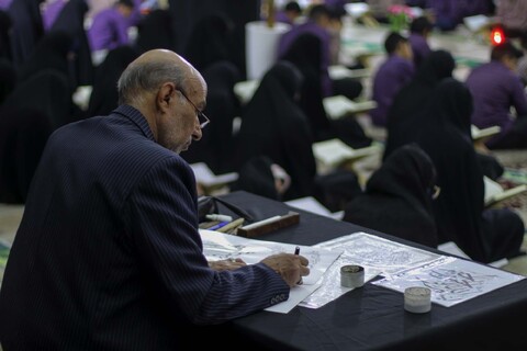 جمع خوانی قرآن کریم ویژه دانش آموزان در بیرجند