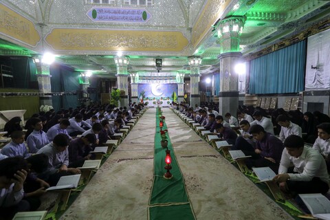 جمع خوانی قرآن کریم ویژه دانش آموزان در بیرجند