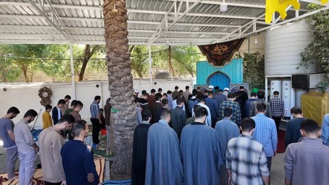 تصاویر / اردوی تشکیلات توحیدی حوزه علمیه همدان در کربلا(2)