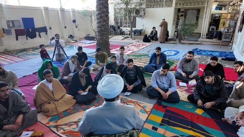 تصاویر / اردوی تشکیلات توحیدی حوزه علمیه همدان در کربلا(2)
