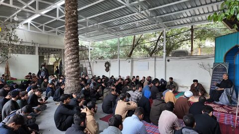 تصاویر / اردوی تشکیلات توحیدی حوزه علمیه همدان در کربلا(2)