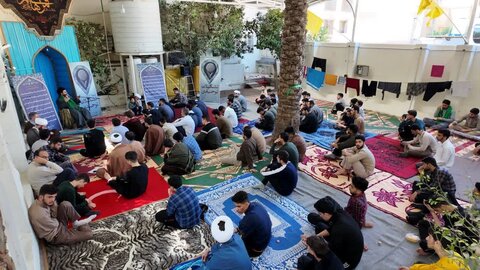 تصاویر / اردوی تشکیلات توحیدی حوزه علمیه همدان در کربلا(2)