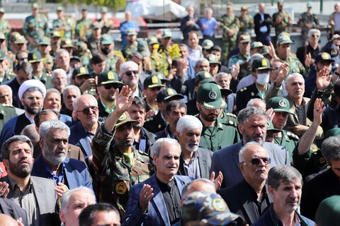 تصاویر / تشییع پیکر امیر حوادی