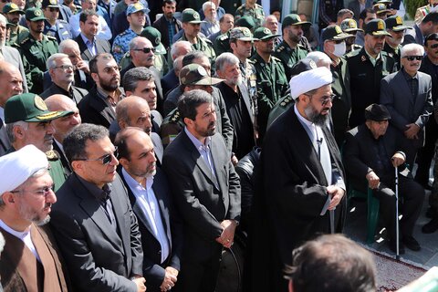 تصاویر / تشییع پیکر امیر حوادی