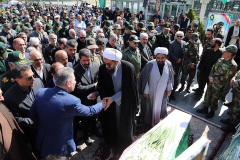 تصاویر / تشییع پیکر امیر حوادی