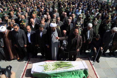 تصاویر / تشییع پیکر امیر حوادی