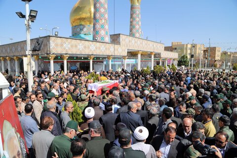 تصاویر / تشییع پیکر امیر حوادی