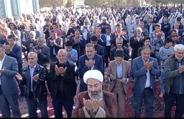 فیلم| نماز عید فطر در شهر نگار