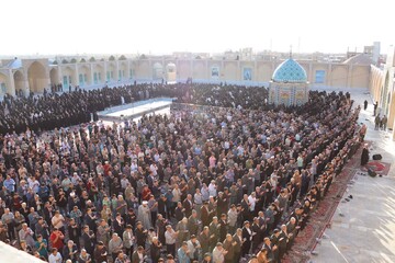 تصاویر/ نماز عید فطر در شهر انار