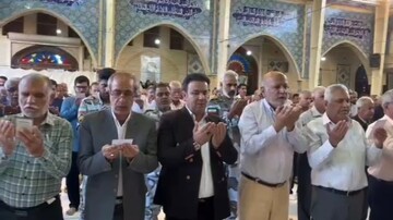 فیلم | نماز عید فطر در بندرریگ