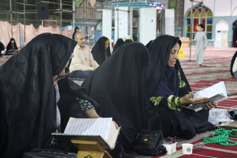 مراسم وداع با ماه مبارک رمضان در اهواز