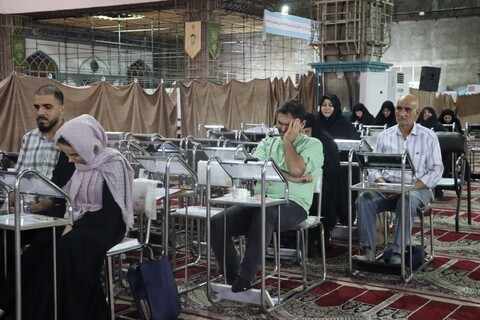 مراسم وداع با ماه مبارک رمضان در اهواز