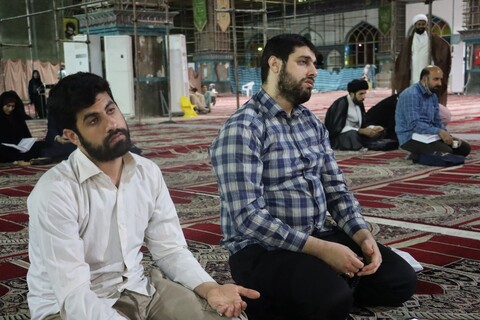 مراسم وداع با ماه مبارک رمضان در اهواز