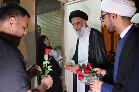 دیدار سرزده عیدانه نماینده ولی فقیه در خوزستان با همسایگان