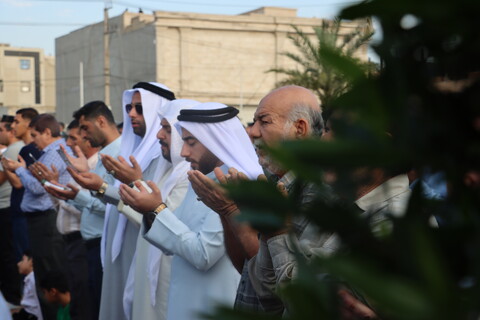 حضور اقشار مختلف اهواز در نماز عید سعید فطر