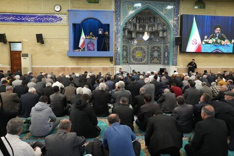 تصاویر/ تجلی حضور مردم مومن ارومیه در نماز عید سعید فطر