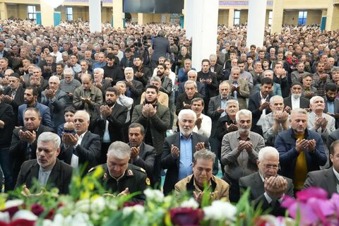 تصاویر/ تجلی حضور مردم مومن ارومیه در نماز عید سعید فطر