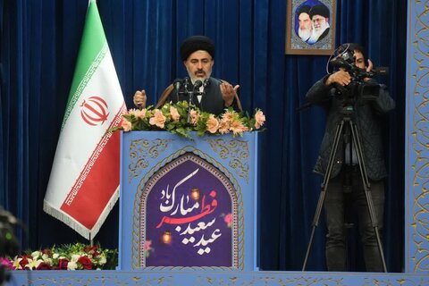 تصاویر/ تجلی حضور مردم مومن ارومیه در نماز عید سعید فطر