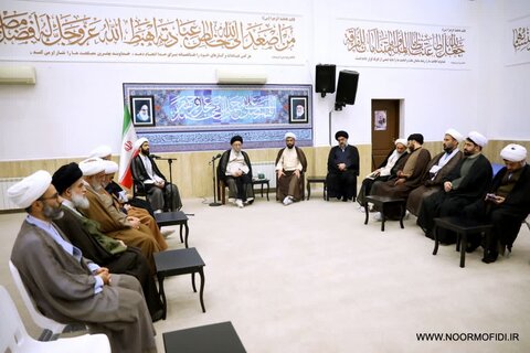 تصاویر/ نشست صمیمی مدیر معاونین اساتید مدرسه علمیه امام خمینی (ره) گرگان با آیت‌الله نورمفیدی