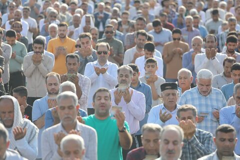 تصاویر/ نماز عید فطر در بندرعباس