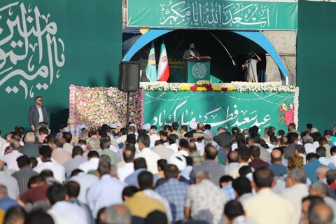 تصاویر/ نماز عید فطر در بندرعباس
