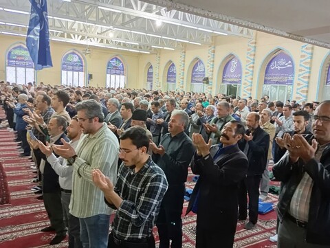 تصاویر/ اقامه نماز عید فطر در شهر ابهر