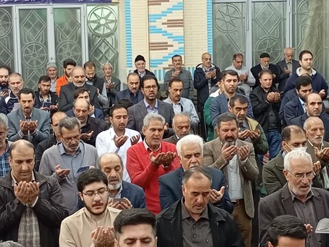 تصاویر/ اقامه نماز عید فطر در شهر ابهر